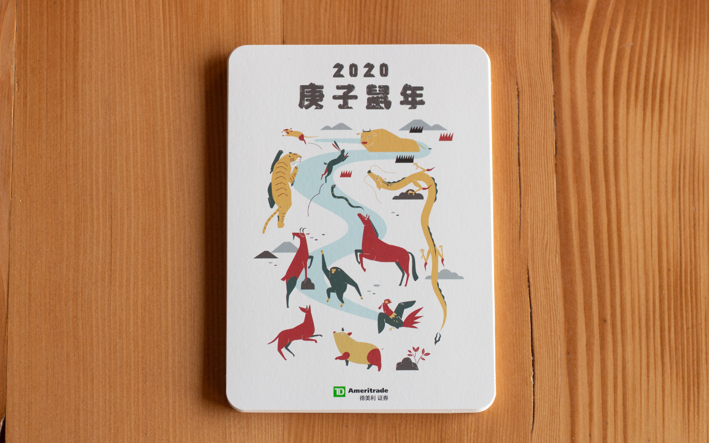 Intertrend TD Ameritrade Lunar New Year Calendar